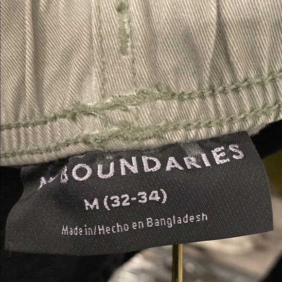 Men's Olive Cargo Pants - Picture 2 of 7